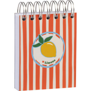 CLAIREFON Spiralblock DolceAmore  9x11cm 116269C   blanko assortiert    160 Blatt