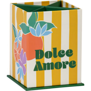 CLAIREFON Stifteköcher      8.5x8.5x11cm 116279C   DocleAmore bunt       4 Fächer