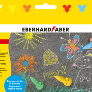 EBERHARD  Strassenkreide Maus 526561    6 Farben