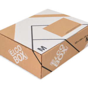 ELCO      Versandverpackung M 28833.25  braun/weiss      325x240x105mm