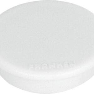 FRANKEN   Haftmagnete               24mm HM20 09   weiss                 10 Stück