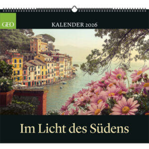 GEO       Bildkalender              2026 580415    GEO Licht des Südens   50x45cm