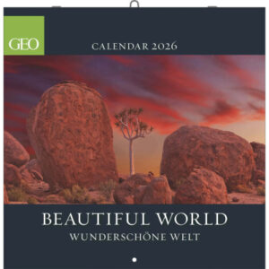 GEO       Bildkalender              2026 580421    GEO Beautiful World    30x30cm