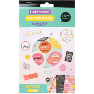 I AM CREA Stickerbook          Happiness 4087.504                         5 Blatt