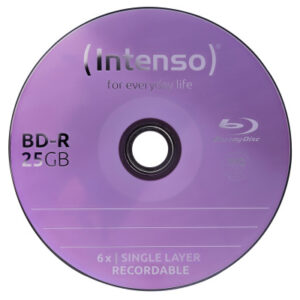 INTENSO   Blue-ray 25 GB, 6x, Record. 5001115   Cake Box 50 Discs