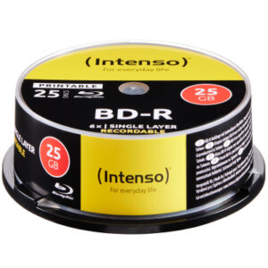INTENSO   Blue-ray 25 GB, 6x, Print. 5101114   Cake Box 25 Discs