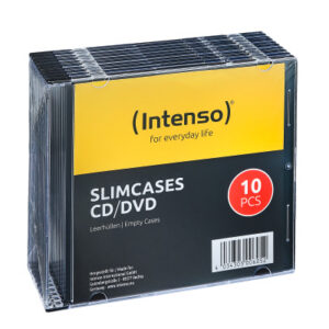 INTENSO   CD / DVD Empty Slim Case 9001602   10 pcs.