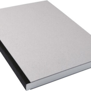 KUNST&PAP Projektskizzenbuch A4 110211 grau/schwarz