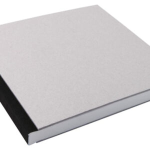 KUNST&PAP Projektskizzenbuch 21x21cm 110311 grau/schwarz