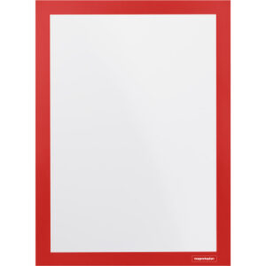 MAGNETOP. Magnetrahmen                A4 1131906   selbstklebend, rot      2 Stk.