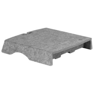 ME-FIRST  Monitorständer Q-riser BNEQR50CL 50 Circular grau