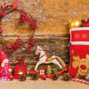 NATURVERL Weihnachtskarte         Chalet 10277N    Doppelkarte
