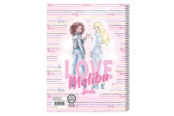 ONLINE Collegeblock Barbie A4 18120/10 kariert, 90g., ass. 80 Blatt – Bild 2