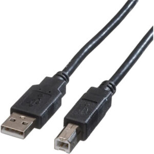 SCHOENENB Cable USB-A to USB-Printer 90.003/11 1.8m                     black
