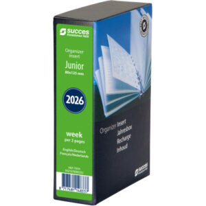 SUCCES    Agenda Junior             2026 842107000 1W/2S Ersatz kompl.   8x12.5cm