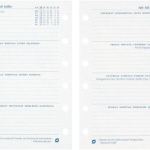 SUCCES    Agenda Junior             2026 842207000 1W/2S Ersatzkal.      8x12.5cm