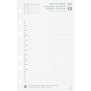 SUCCES    Agenda Senior             2026 845209000 1T/1S Ersatzkal.      9.5x15cm