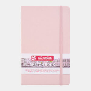 TALENS    Sketchbook             13x21cm 9314012M  pastellrosa          80 Seiten