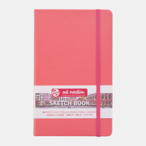 TALENS    Sketchbook             13x21cm 9314312M  korallenrot          80 Seiten