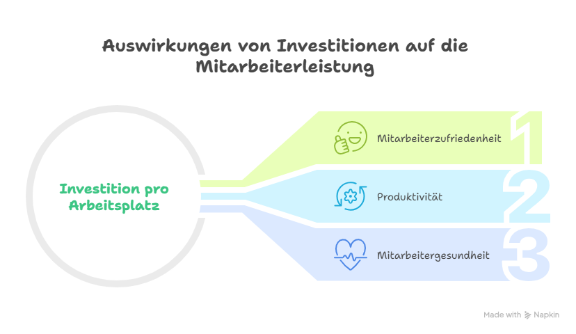 Positive Auswirkungen von ergonomischen Büromöbeln am Arbeitsplatz