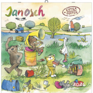 ALPHA EDI Bildkalender              2026 160580    Janosch ML             30x30cm
