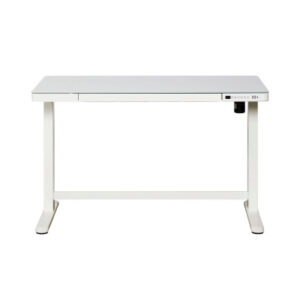 CONTINI   Bürotisch ET118       120x60cm 103780    weiss, Glas