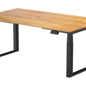 CONTINI   Bürotisch ET223Q      160x80cm 109450    Eiche/schwarz