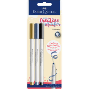 FABER-CA. Creative Marker     Keilspitze 160905    Metallic Farben        3 Stück
