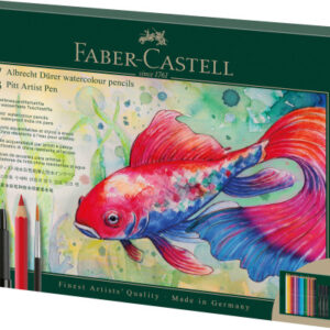 FABER-CA. Farbstift & Pitt Artist Pen 217552    Metallschachtel       21 Stück