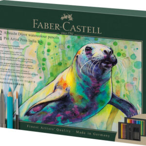 FABER-CA. Farbstift & Pitt Artist Pen 217553    Metallschachtel       37 Stück