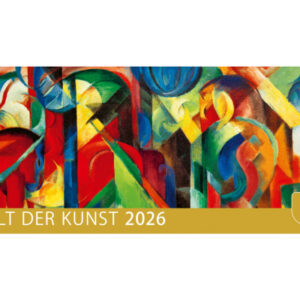 HARENBERG Pultkalender              2026 331013826 Die Welt der Kunst 29.9x11.1cm