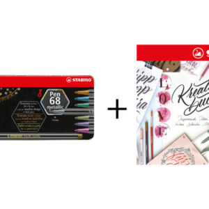 STABILO   Fasermaler Pen 68 metallic 106883108 Creative Bundle