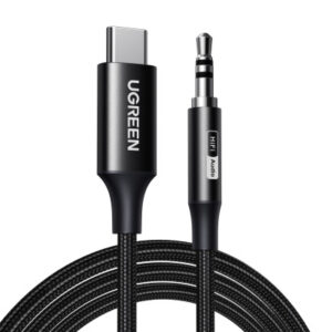 UGREEN    Audio Adapter USB C, 3.5 mm 55734     Black