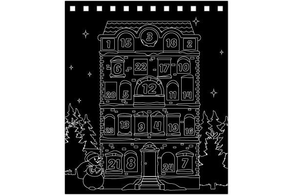 URSUS     Kratzel-Adventskalender 24890000F – Bild 2