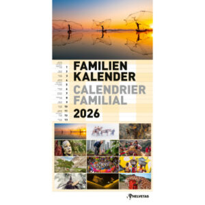 CALENDARI Familienplaner            2026 36205557  Helvetas DE/FR       27.5x56cm