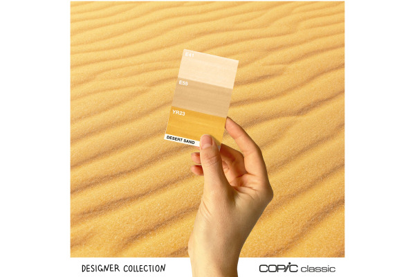COPIC     Marker Classic Designer 200750301 Desert sand tints      3 Stück – Bild 3