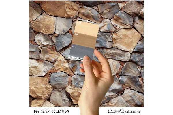 COPIC     Marker Classic Designer 200750302 Natural stone tints    3 Stück – Bild 3