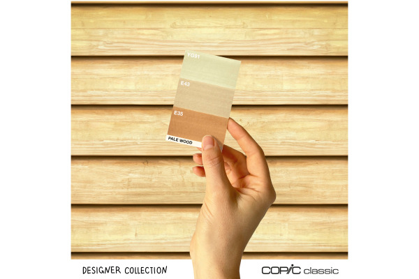 COPIC     Marker Classic Designer 200750304 Pale wood tints        3 Stück – Bild 3