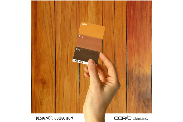 COPIC     Marker Classic Designer 200750305 Vivid woods tints      3 Stück – Bild 3