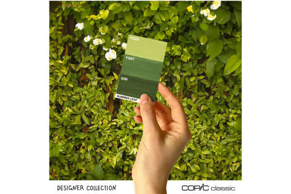 COPIC     Marker Classic Designer 200750306 Summer leaf tints      3 Stück – Bild 3