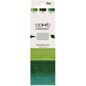 COPIC     Marker Classic Designer 200750307 Evergreen tints        3 Stück