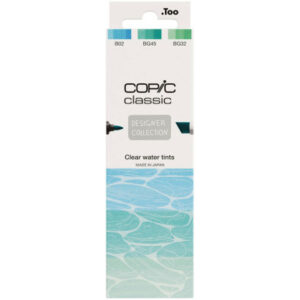 COPIC     Marker Classic Designer 200750310 Clear water tints      3 Stück