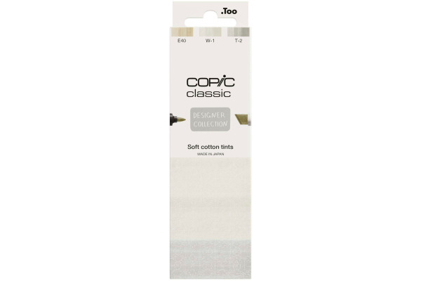 COPIC     Marker Classic Designer 200750311 Soft cotton tints      3 Stück