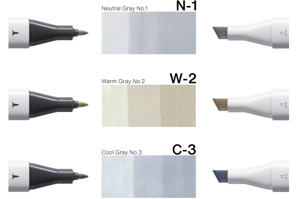 COPIC     Marker Classic Designer 200750312 Crystal glass tints    3 Stück – Bild 4