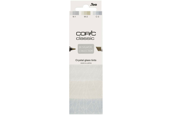 COPIC     Marker Classic Designer 200750312 Crystal glass tints    3 Stück
