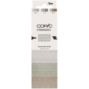 COPIC     Marker Classic Designer 200750313 Concrete tints         3 Stück