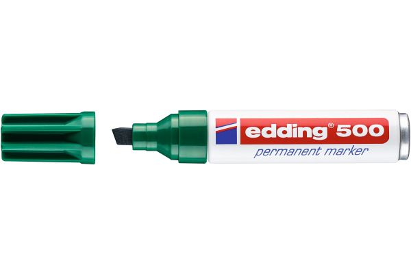 EDDING Permanent Marker 500 2-7mm 500-4 grün – Bild 2