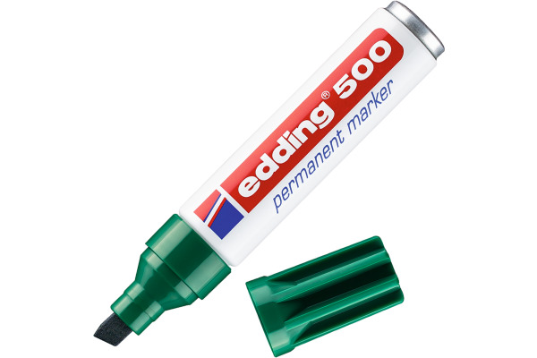 EDDING Permanent Marker 500 2-7mm 500-4 grün – Bild 3