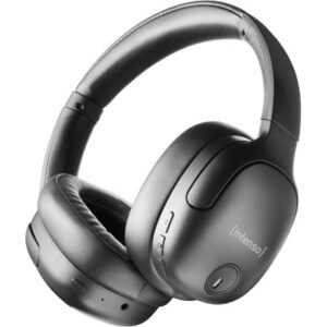 INTENSO Overear Headphones TWS 3740400 Bluetooth, Hybrid ANC Black