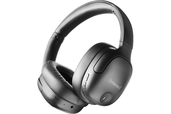 INTENSO Overear Headphones TWS 3740400 Bluetooth, Hybrid ANC Black